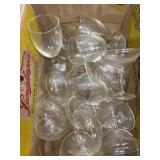 Clear Glass Cocktail Glasses