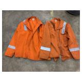2-ï¿½2XL USS Orange Safety Jackets