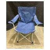 Blue Folding Camp Chair