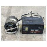 Solar Battery Charger & General Electric Motor