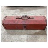 Herbrand Red Metal Toolbox