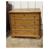 oak 2 drawer, lateral file cabinet. 32 x 24 x