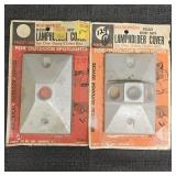 (2) Weatherproof Lampholder Covers