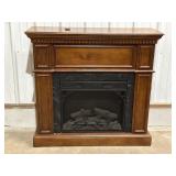 Twin Star electric fireplace, 43 x 13.5 x 40.5in