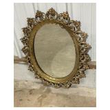 Syracuse Ornamental Co oval wall mirror w/