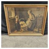 Reofect Textured Reproduction Painting of '