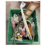 Screen Spline, Labels, Ear Plugs, Rain Gauge,
