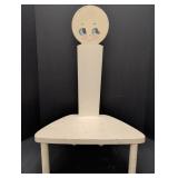 Wooden Child's chair hand made & painted