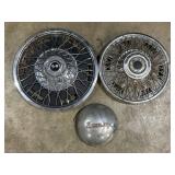 3 Hubcaps
