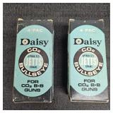 (2) 4 Pac Vintage Daisy Bullseye CO2 Cartridges