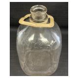 Burger Dairy Gallon Glass Milk Jug