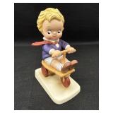 Campbells Kids "Downhill Racer" figurine, 6in