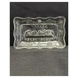 Tiara Indiana Glass Trinket Dish