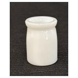 Mini Milk Glass Individual Creamer