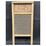 Vtg Dubl Handi washboard mfg by the Columbus