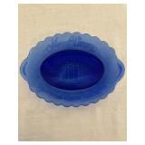 Avon Cobalt Blue Serving Plate
