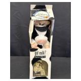 Mary Moos Got Milk? Figurine & plush set,