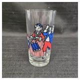 Bordenï¿½s Elsie the Cow Patriotic Drinking Glass
