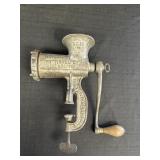 Enterprise Mfg Co #10 Tinned Meat Grinder