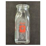 Bordenï¿½s Dairy Glass Half Pint Milk Bottle