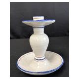 Italian Porcelain Candle Holder