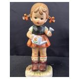 Erich Stauffer porcelain figurine girl w/