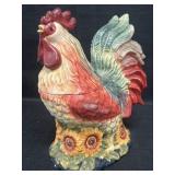 Susan Winget rooster cookie jar