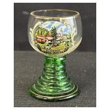 Kloster Maria Buchen mini wine glass w/ ribbed