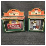 (2) Coco-Cola Brand Townsquare Collection