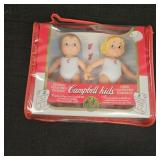 1995 Campbell Kids Collector Dolls in Case