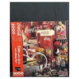 Coca-Cola 2000-piece jigsaw puzzle "Coke adds