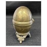 5" Brass Egg Box
