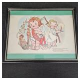 1978 Framed Campbell Soup Kids Print