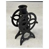 Cast iron salesman sample coffee grinder & cream