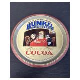 Bunkel Brothers Breakfast Cocoa metal serving tray
