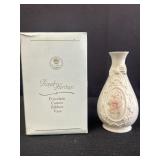 Royal Heritage porcelain camel ribbon vase in