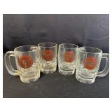 (4) Drewrys Draft beer mugs