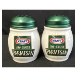 Kraft parmesan cheese ceramic shaker w/ metal lid