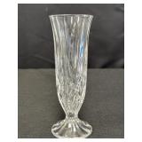 Crystal Rock Lead Footed Vase