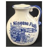 Niagara Falls ceramic left handed pitcher/creamer