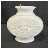 VTG KPM Royal Porzellan Bavaria White Ceramic Vase