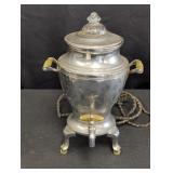 Landers Frary & Clark aluminum perculator urn w/