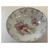 Germany round lusterware glass serving bowl