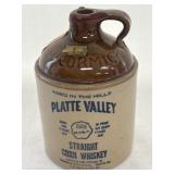 McCormick platte valley corn whiskey stoneware jug