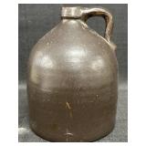 brown crock jug