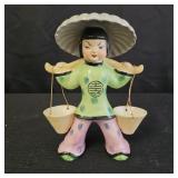 VTG Occupied Japan Ceramic Figurine/ Planter
