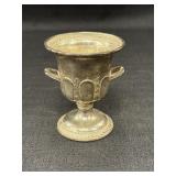 Silver-plated mini goblet, Occupied Japan, w/