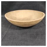 Hand-Crafted Wooden 13in Bowl