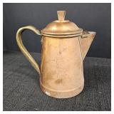 Vintage Copper Coffee Pot