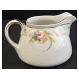 Noritake porcelain creamer pitcher w/ floral